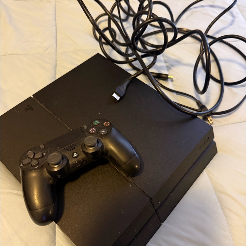 PS4 Sony Gaming Console with Controller - Black